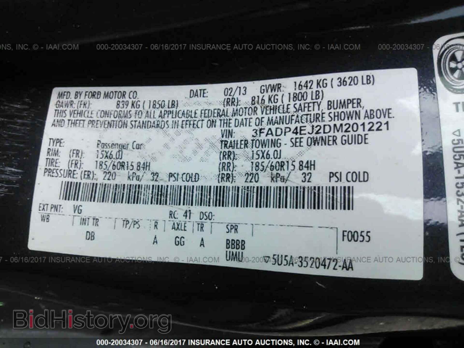 2013 Ford Fiesta - VIN: 3FADP4EJ2DM201221 - Photo 9