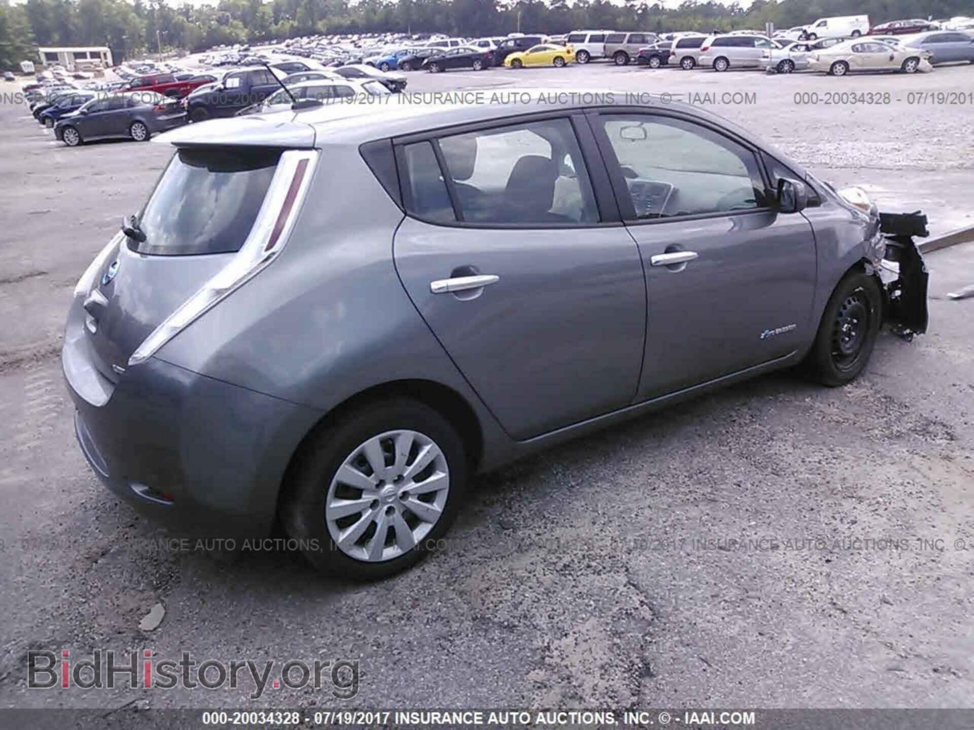 2015 Nissan Leaf - VIN: 1N4AZ0CP4FC328523 - Фото 4