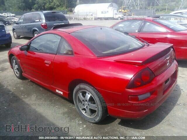2002 MITSUBISHI ECLIPSE - VIN: 4A3AC54H02E033415 - Photo 3