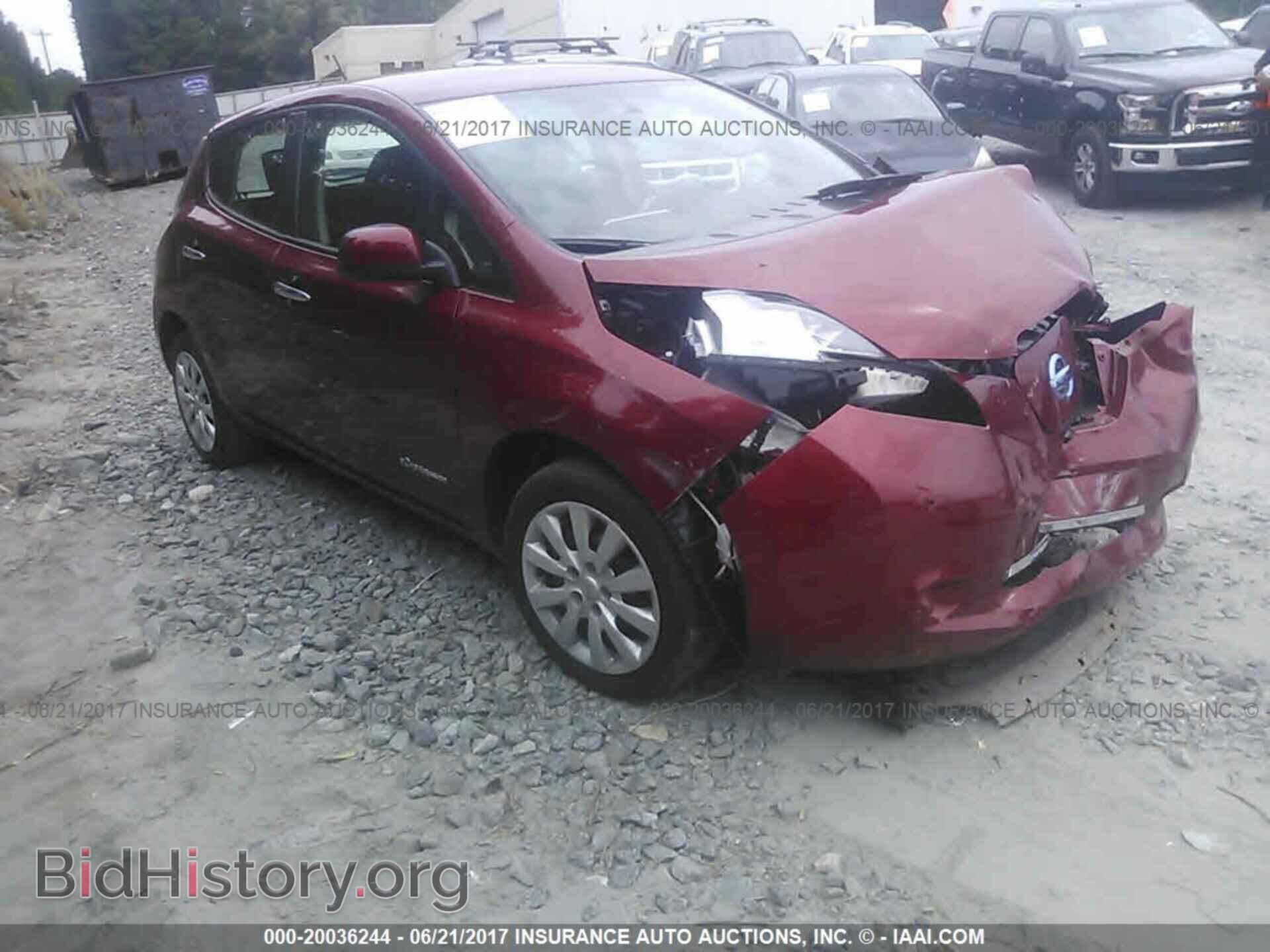 Photo 1N4AZ0CP8FC320148 - Nissan Leaf 2015