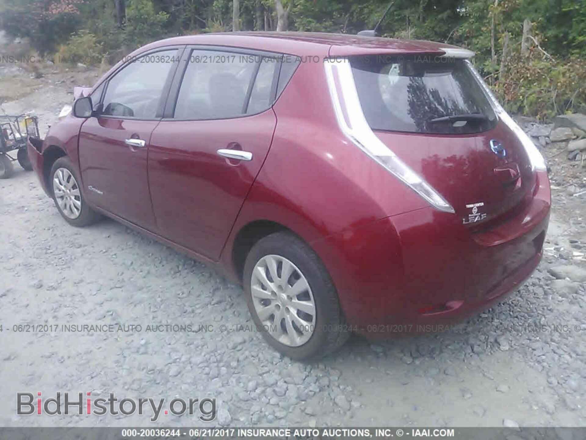 2015 Nissan Leaf - VIN: 1N4AZ0CP8FC320148 - Фото 3