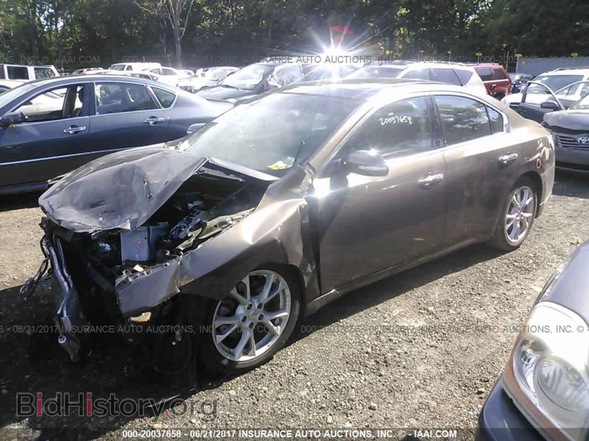 2014 Nissan Maxima - VIN: 1N4AA5AP1EC469409 - Фото 2
