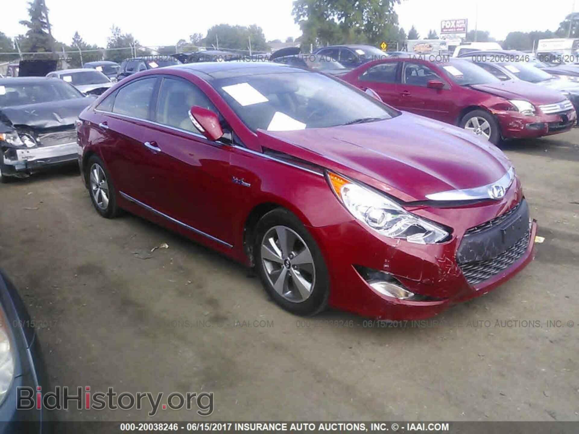 Фотография KMHEC4A40CA031555 - Hyundai Sonata 2012