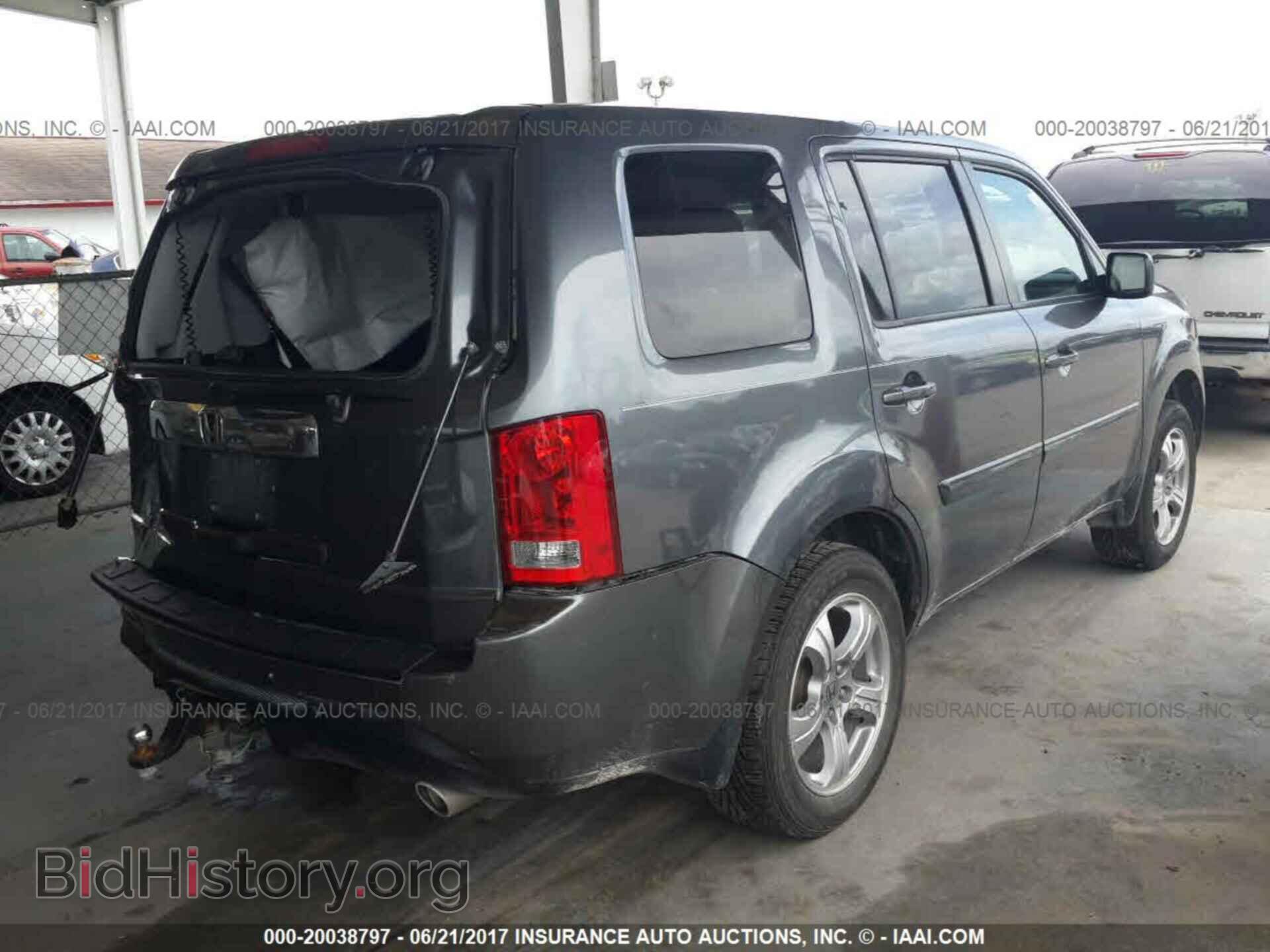 2013 Honda Pilot - VIN: 5FNYF3H52DB011219 - Фото 4