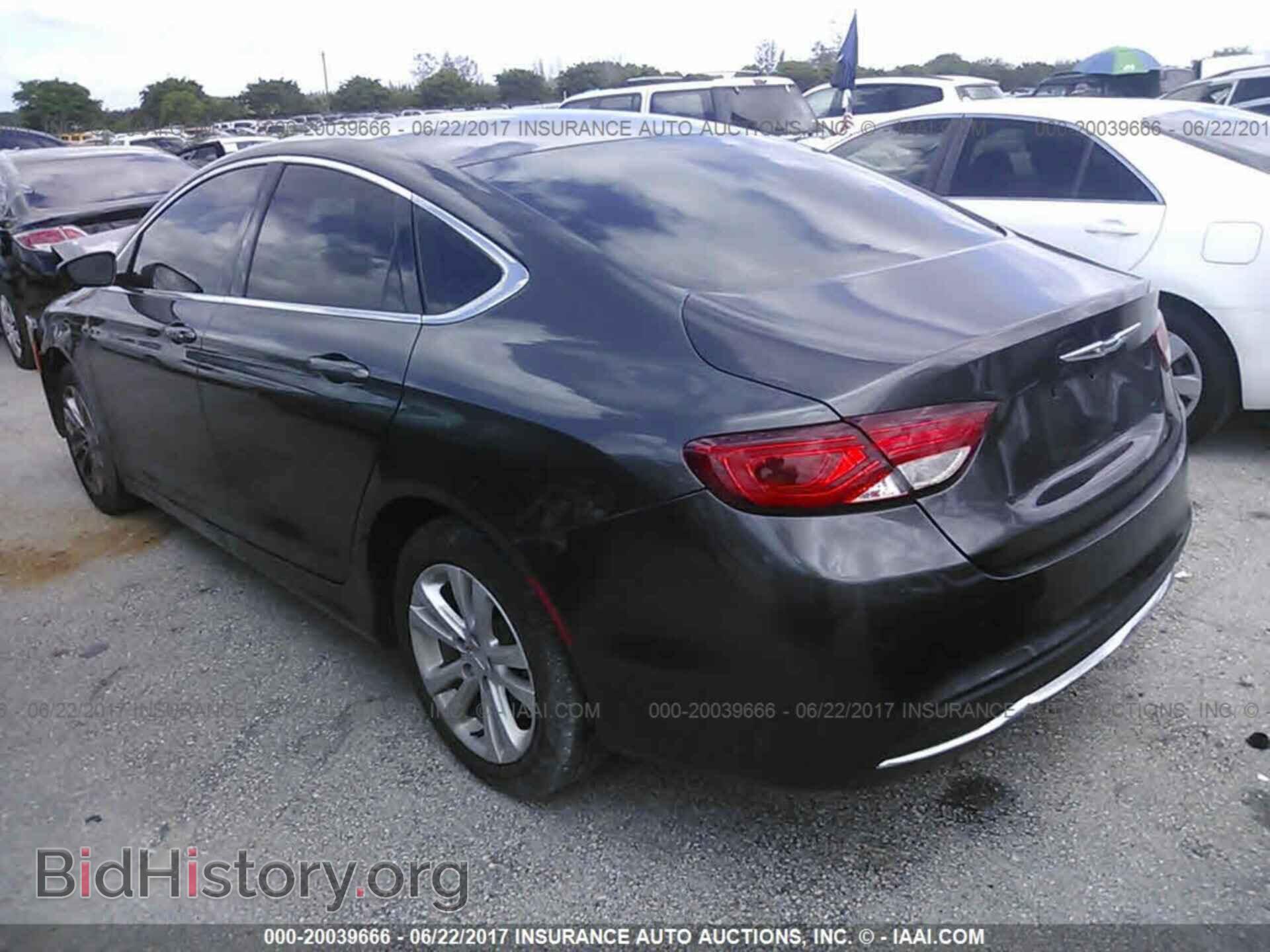 2015 Chrysler 200 - VIN: 1C3CCCAB7FN697916 - Фото 3