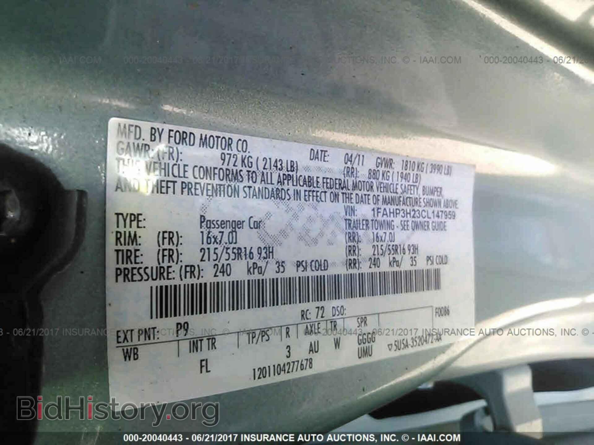 2012 Ford Focus - VIN: 1FAHP3H23CL147959 - Photo 9