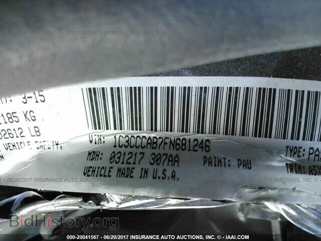2015 Chrysler 200 - VIN: 1C3CCCAB7FN681246 - Photo 9