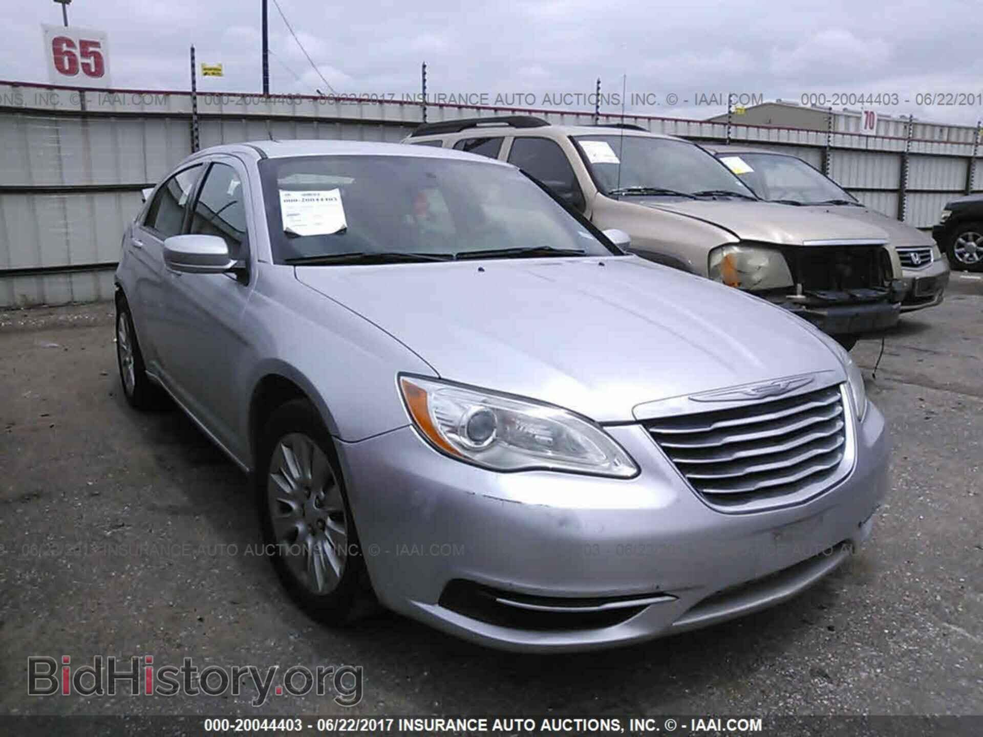 Фотография 1C3CCBAB0CN291997 - Chrysler 200 2012