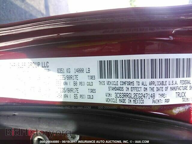 2014 Ram 3500 - VIN: 3C63RRGL2EG247148 - Фото 9