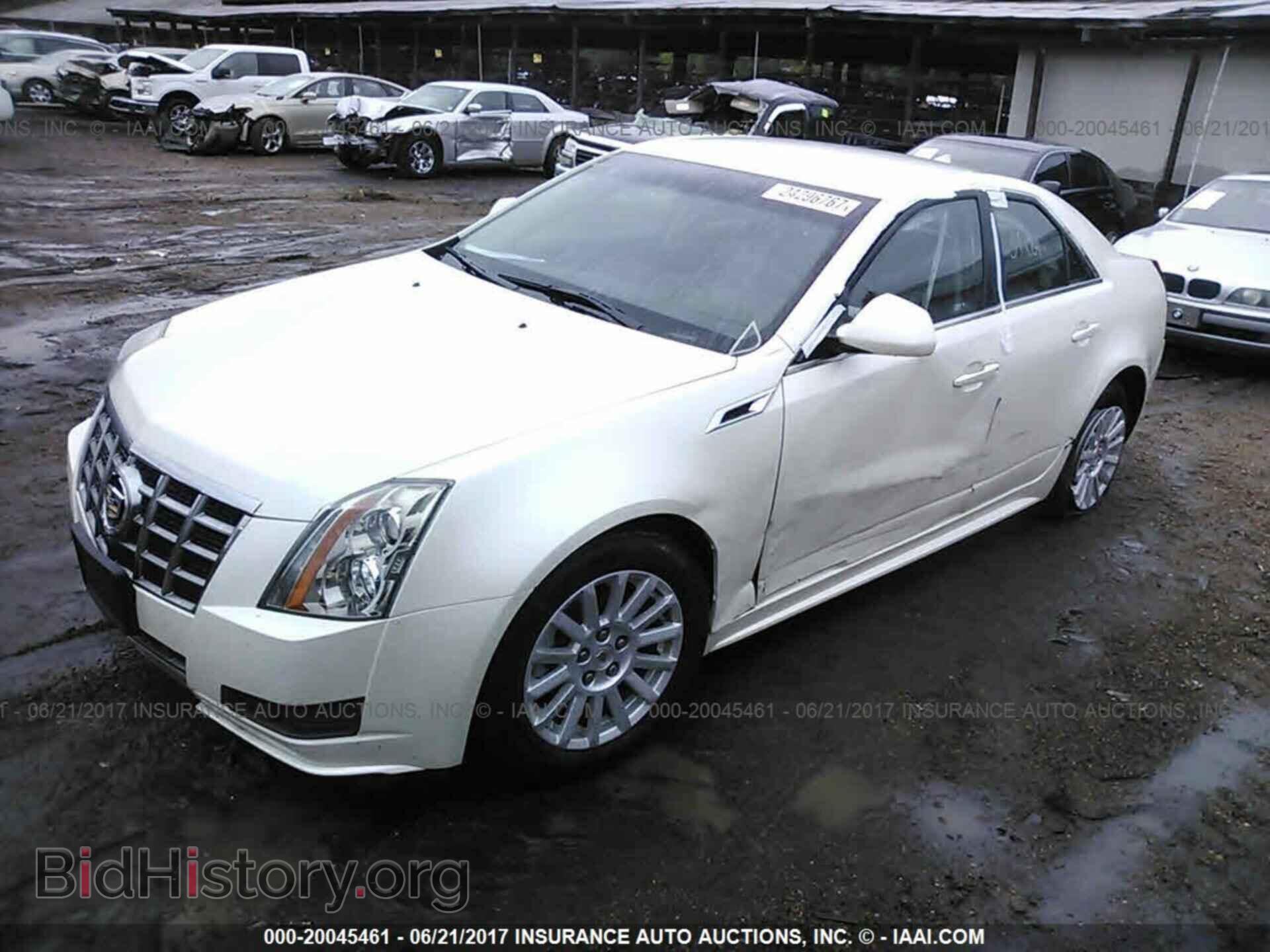 2012 Cadillac Cts - VIN: 1G6DC5E50C0140163 - Фото 2