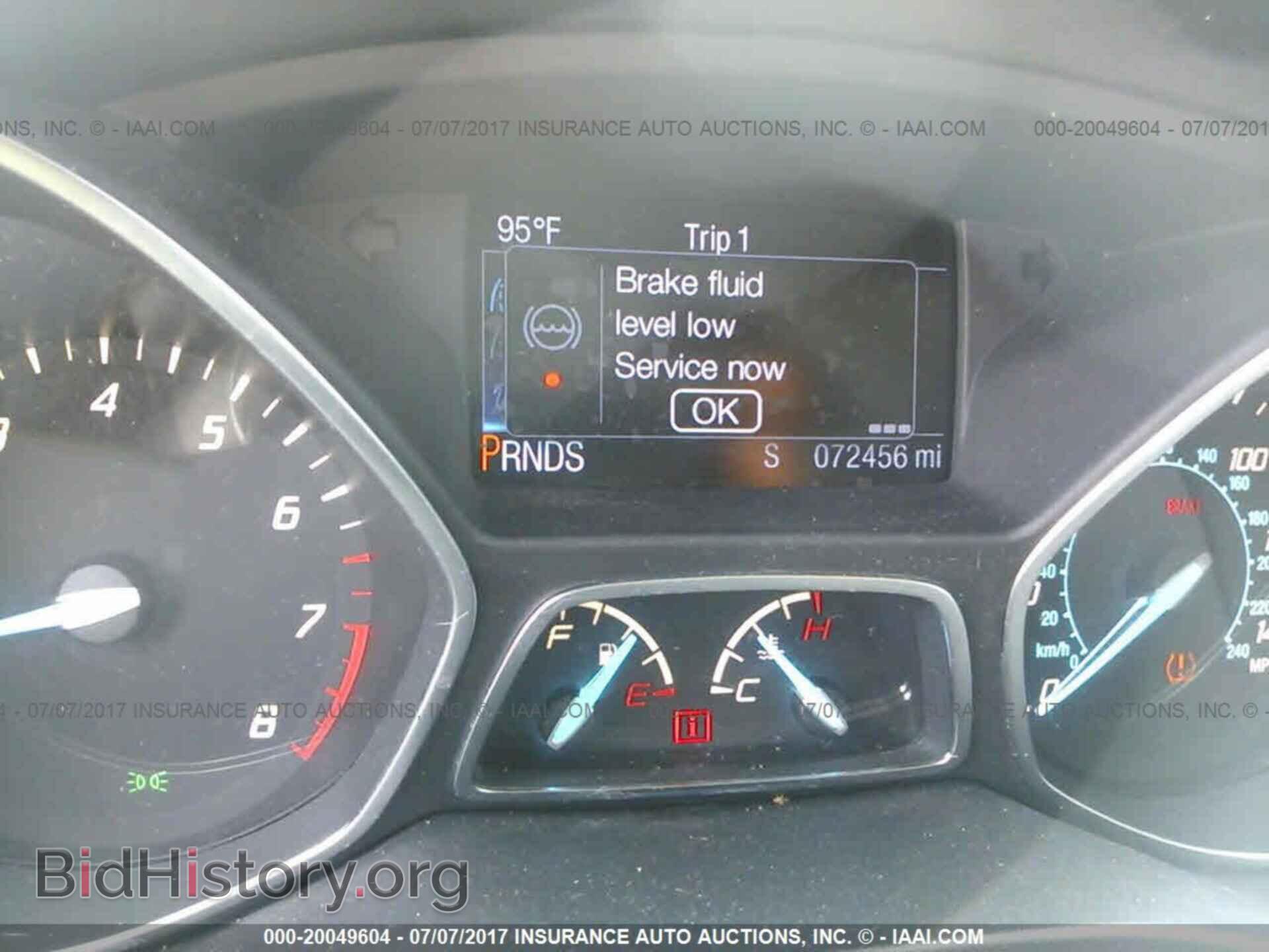 2014 Ford Escape - VIN: 1FMCU0GX4EUE28010 - Фото 7