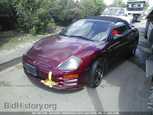 2001 MITSUBISHI ECLIPSE - VIN: 4A3AE85H71E222104 - Фото 2