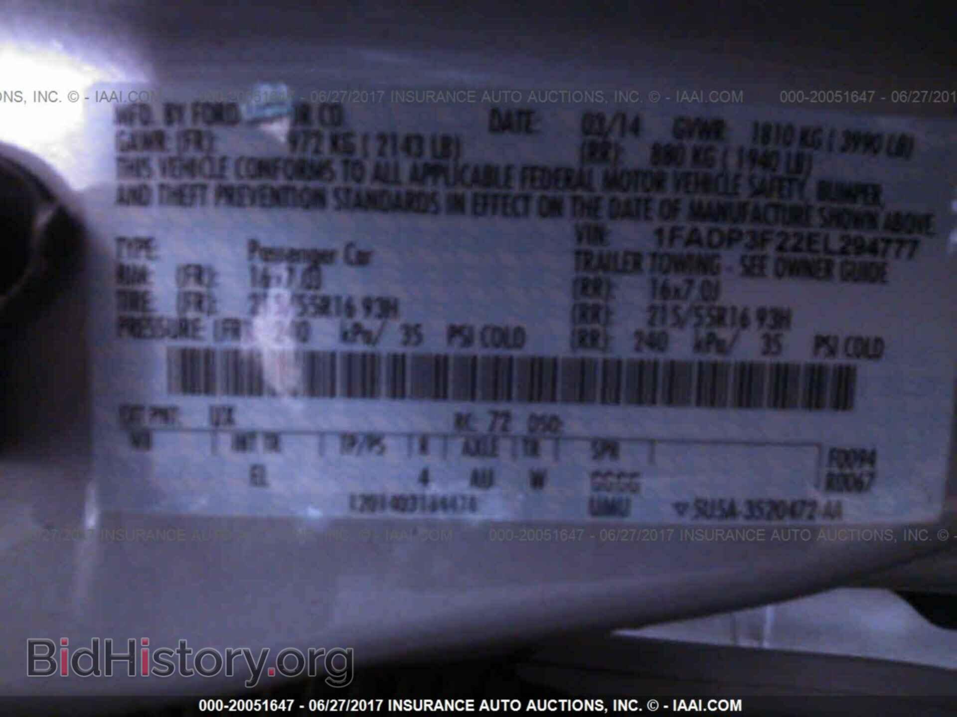 2014 Ford Focus - VIN: 1FADP3F22EL294777 - Фото 9