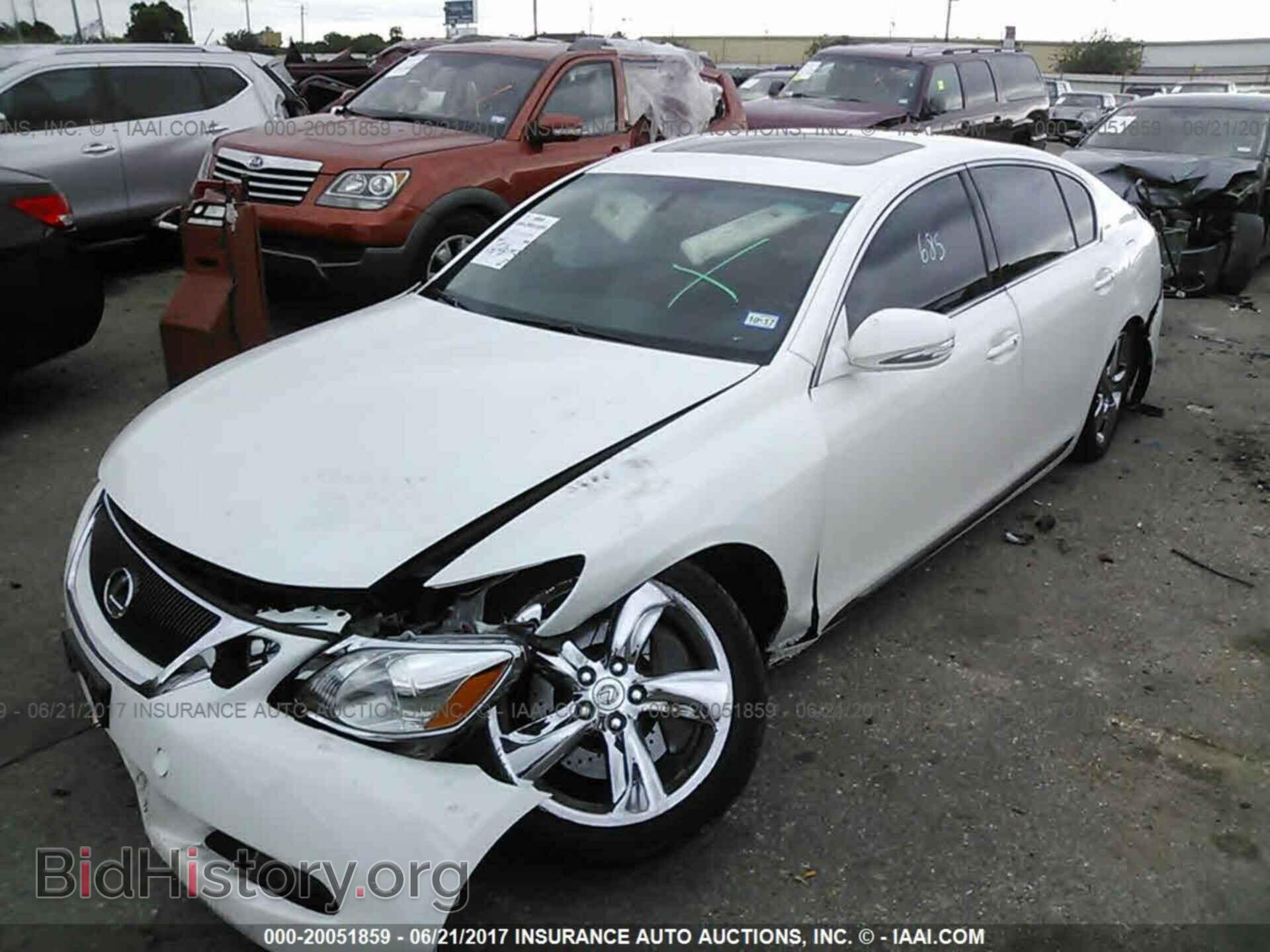 2011 Lexus Gs - VIN: JTHBE1KS7B0051706 - Фото 2