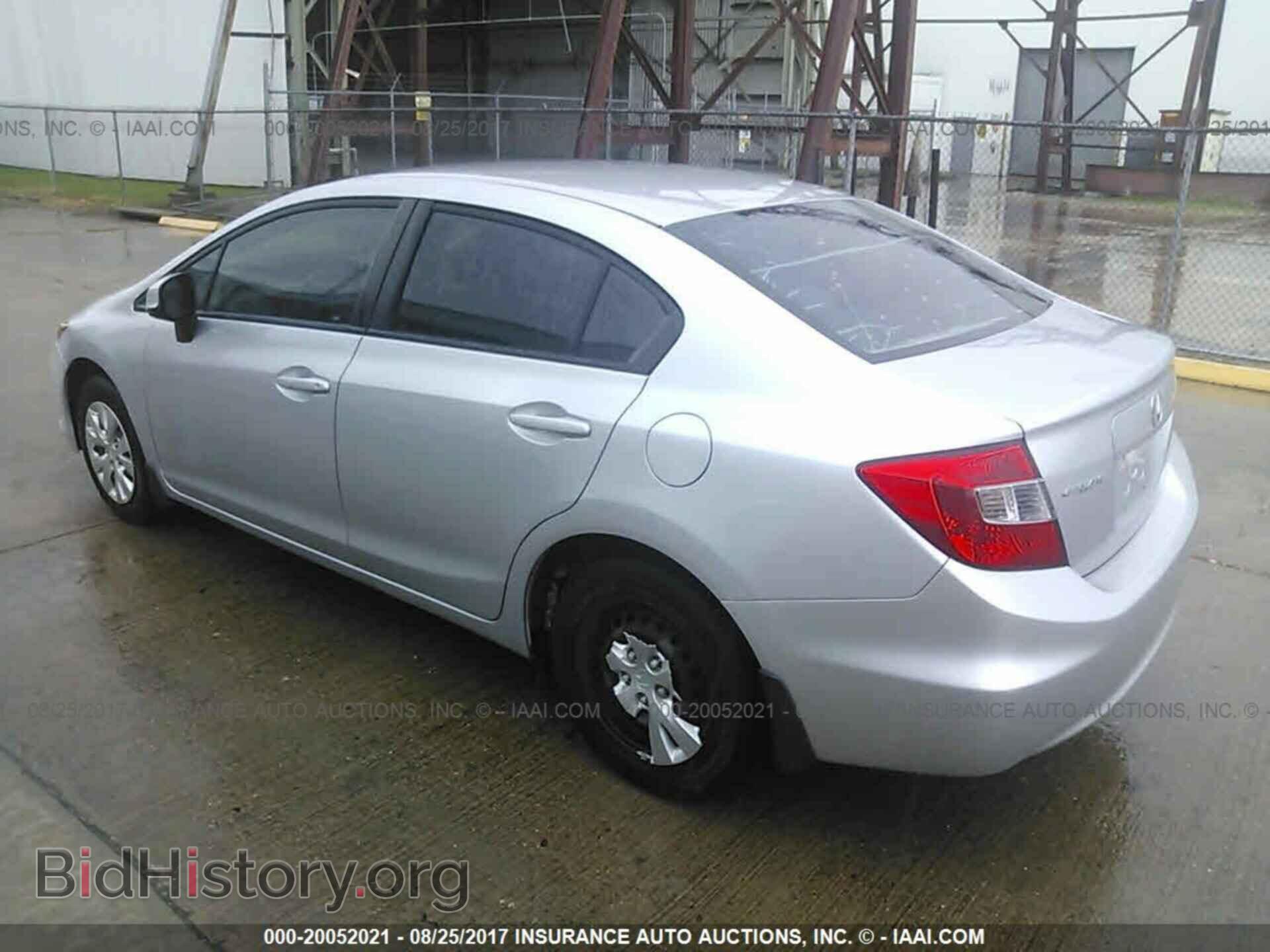 2012 Honda Civic - VIN: 19XFB2F5XCE012851 - Фото 3