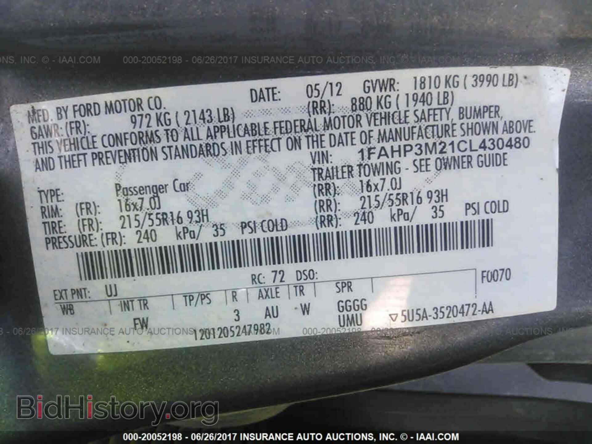 2012 Ford Focus - VIN: 1FAHP3M21CL430480 - Photo 9