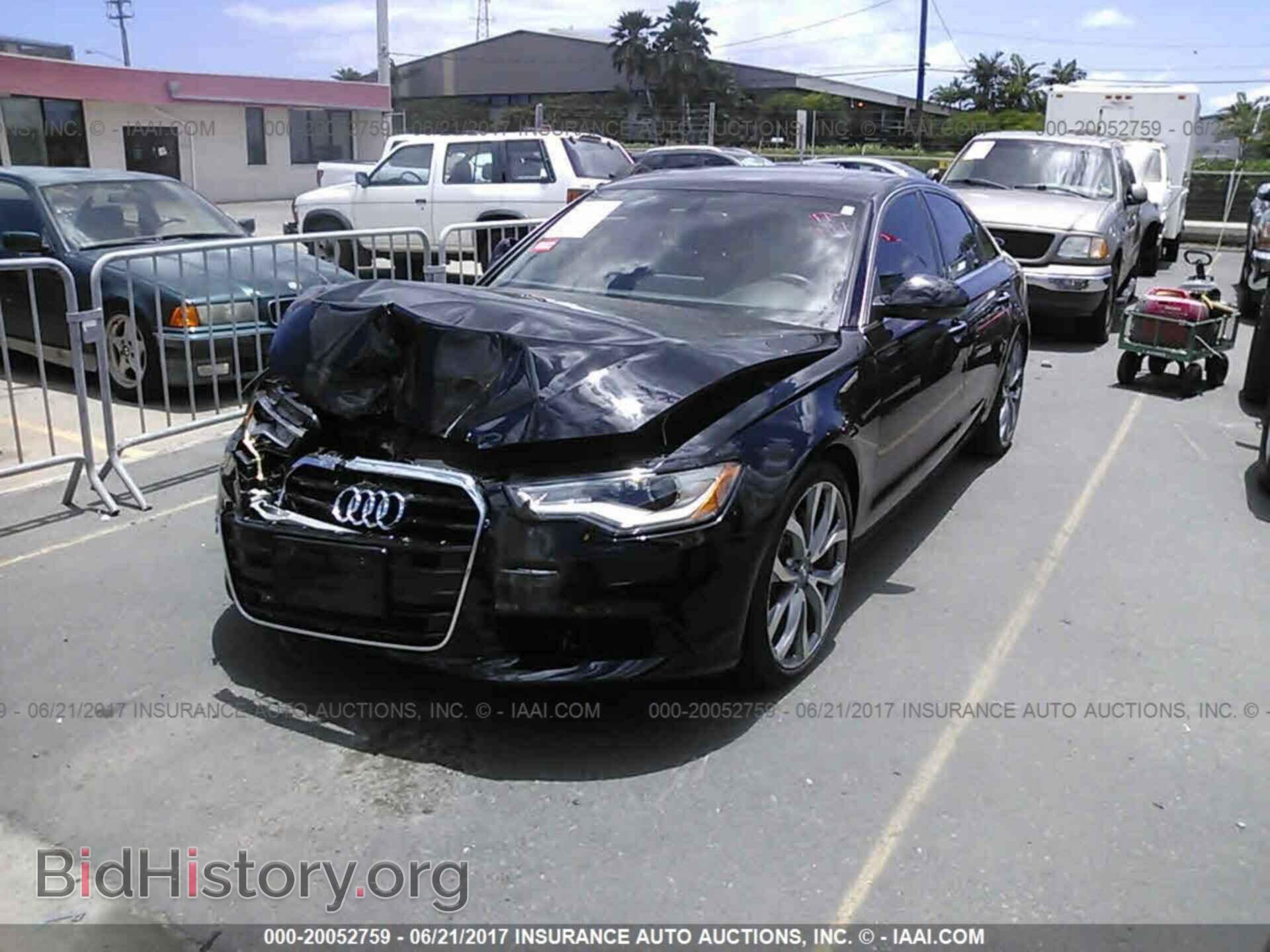 2014 Audi A6 - VIN: WAUGFAFC0EN016341 - Фото 2