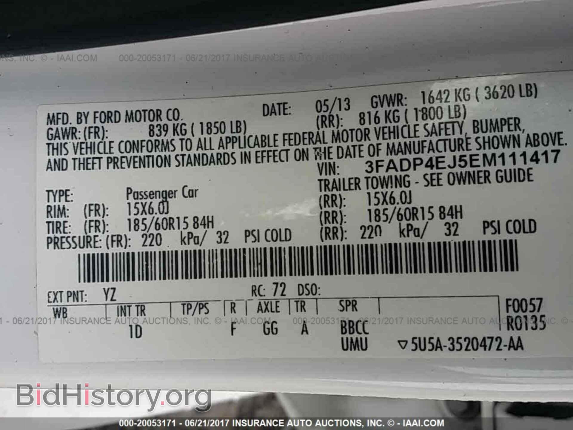 2014 Ford Fiesta - VIN: 3FADP4EJ5EM111417 - Photo 9