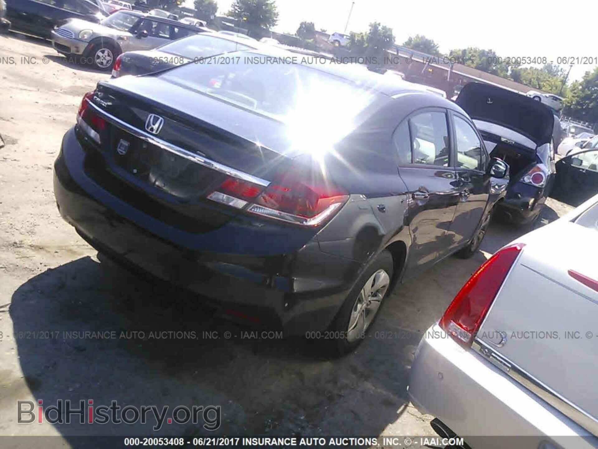 2013 Honda Civic - VIN: 19XFB2F50DE255442 - Фото 4