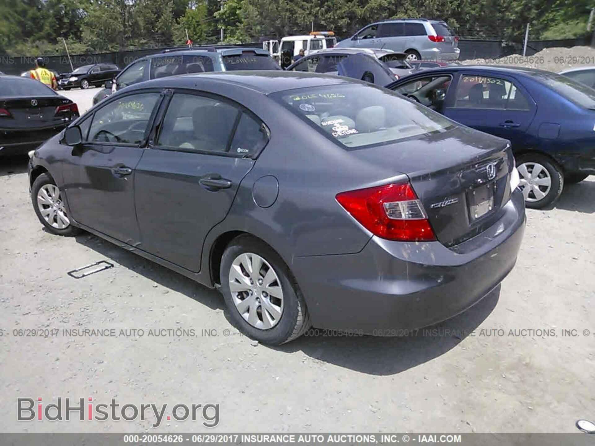 2012 Honda Civic - VIN: 19XFB2F50CE347326 - Фото 3
