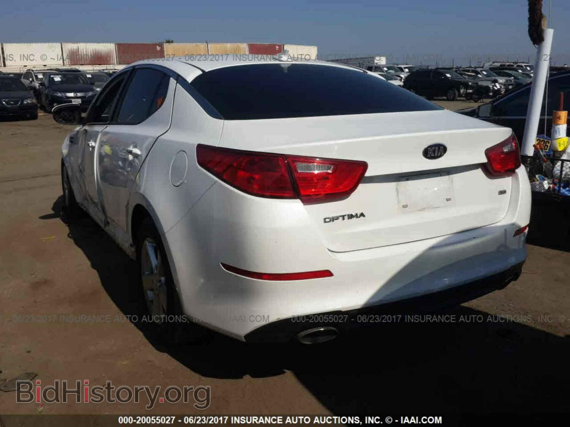 2015 Kia Optima - VIN: 5XXGM4A74FG494148 - Фото 3