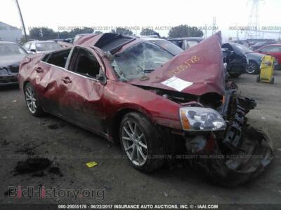 2012 Mitsubishi GALANT, orange — VIN 4A32B3FF3CE011353, IAAI