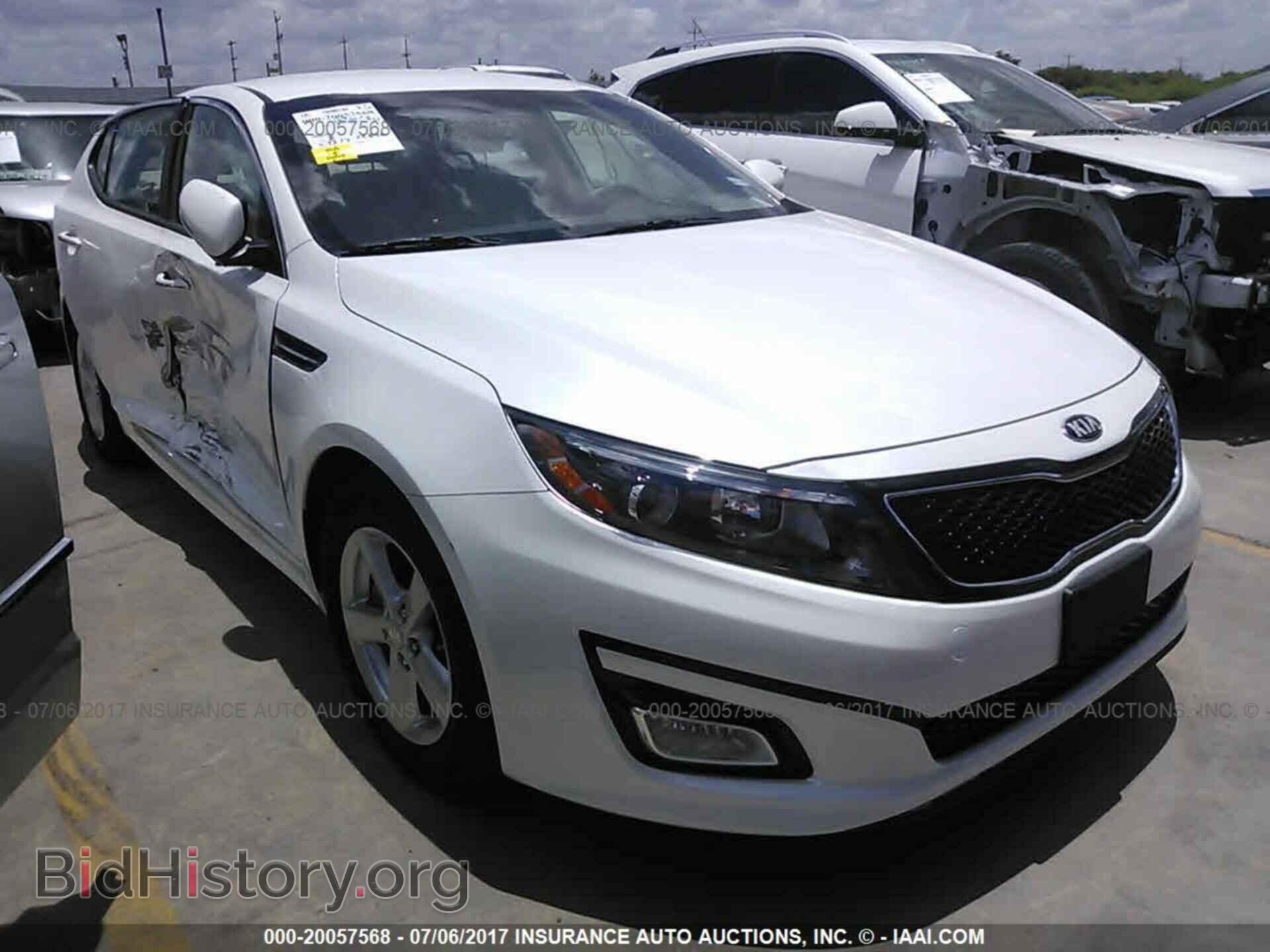 Фотография KNAGM4A70F5635346 - Kia Optima 2015