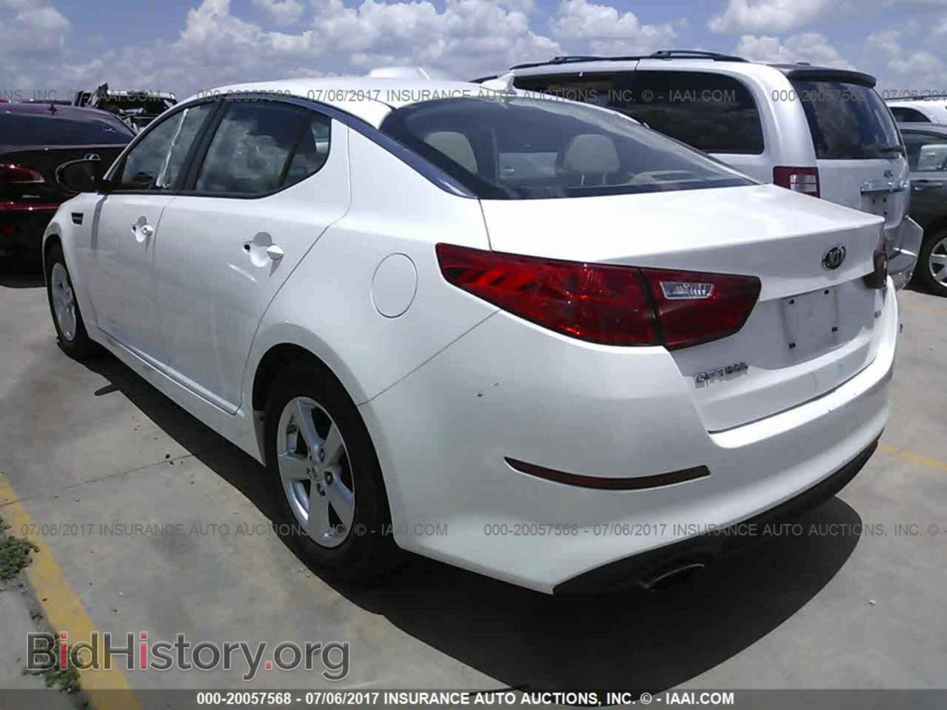 2015 Kia Optima - VIN: KNAGM4A70F5635346 - Photo 3