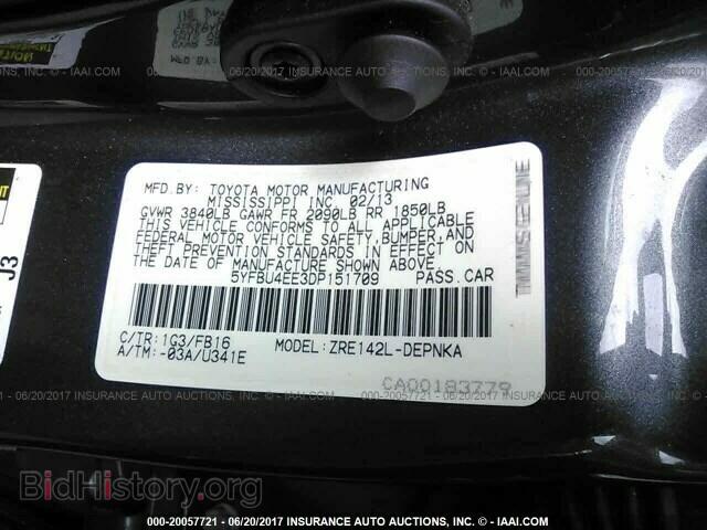 2013 Toyota Corolla - VIN: 5YFBU4EE3DP151709 - Фото 9