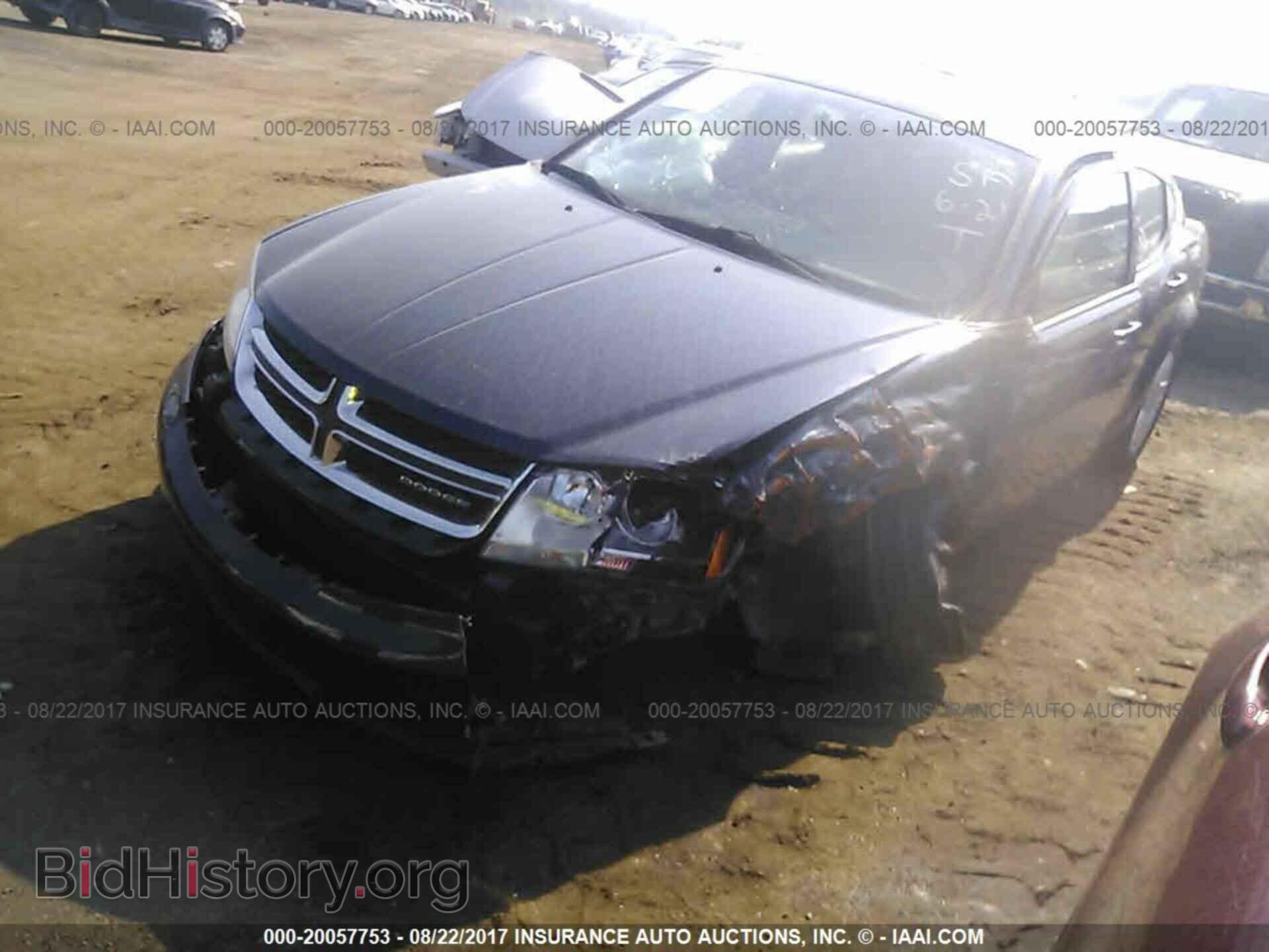2012 Dodge Avenger - VIN: 1C3CDZAB5CN197006 - Фото 2