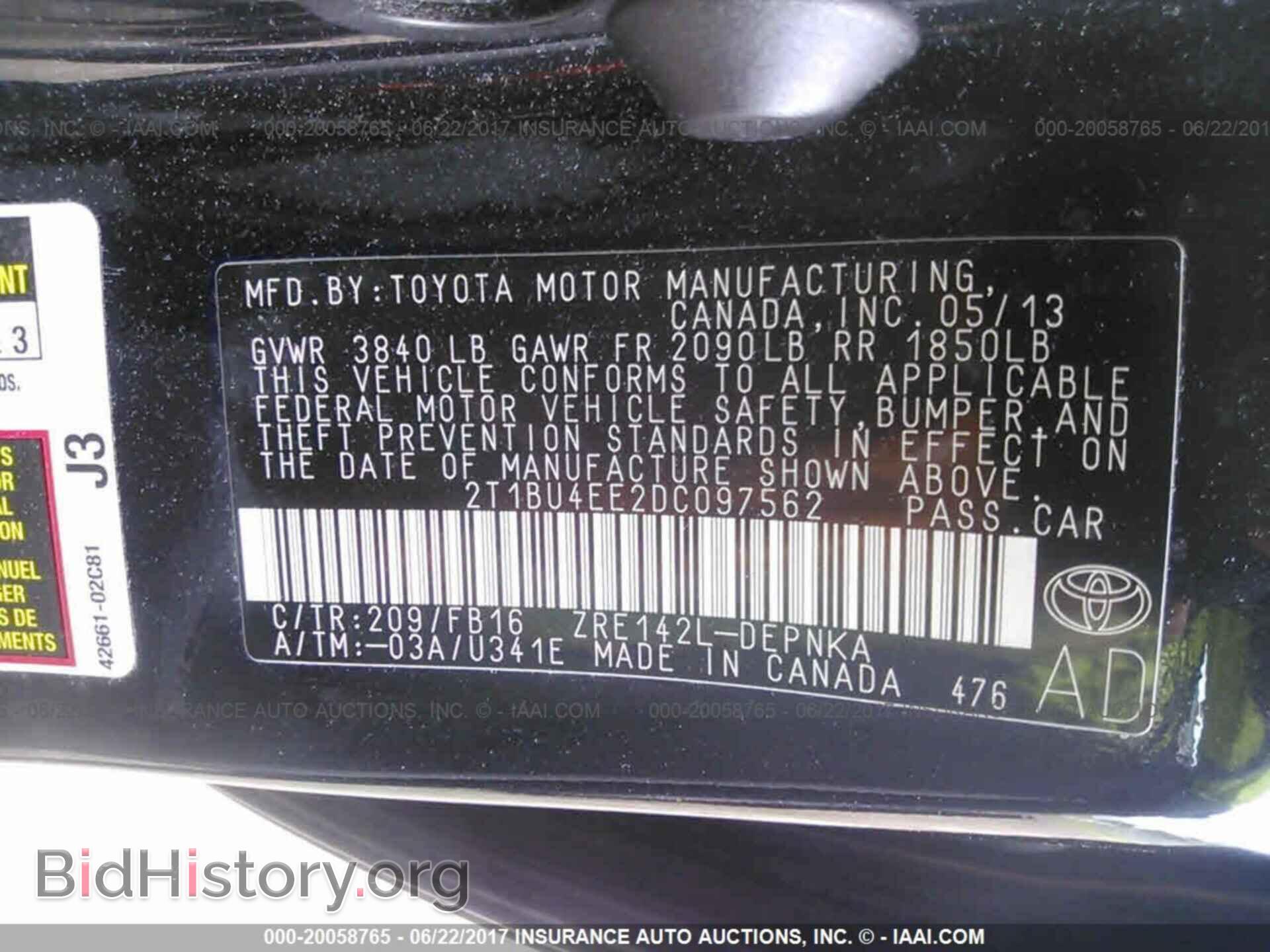 2013 Toyota Corolla - VIN: 2T1BU4EE2DC097562 - Photo 9