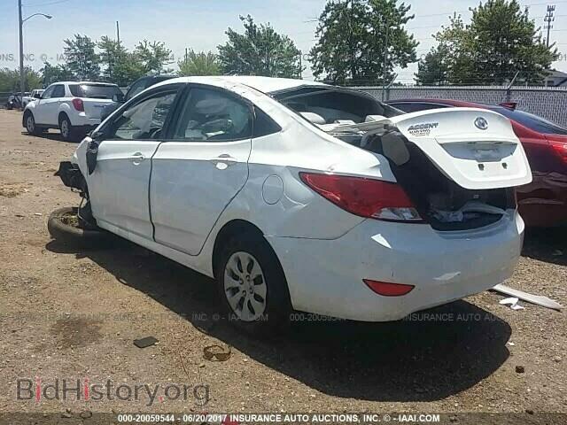 2016 Hyundai Accent - VIN: KMHCT4AE6GU976076 - Фото 3