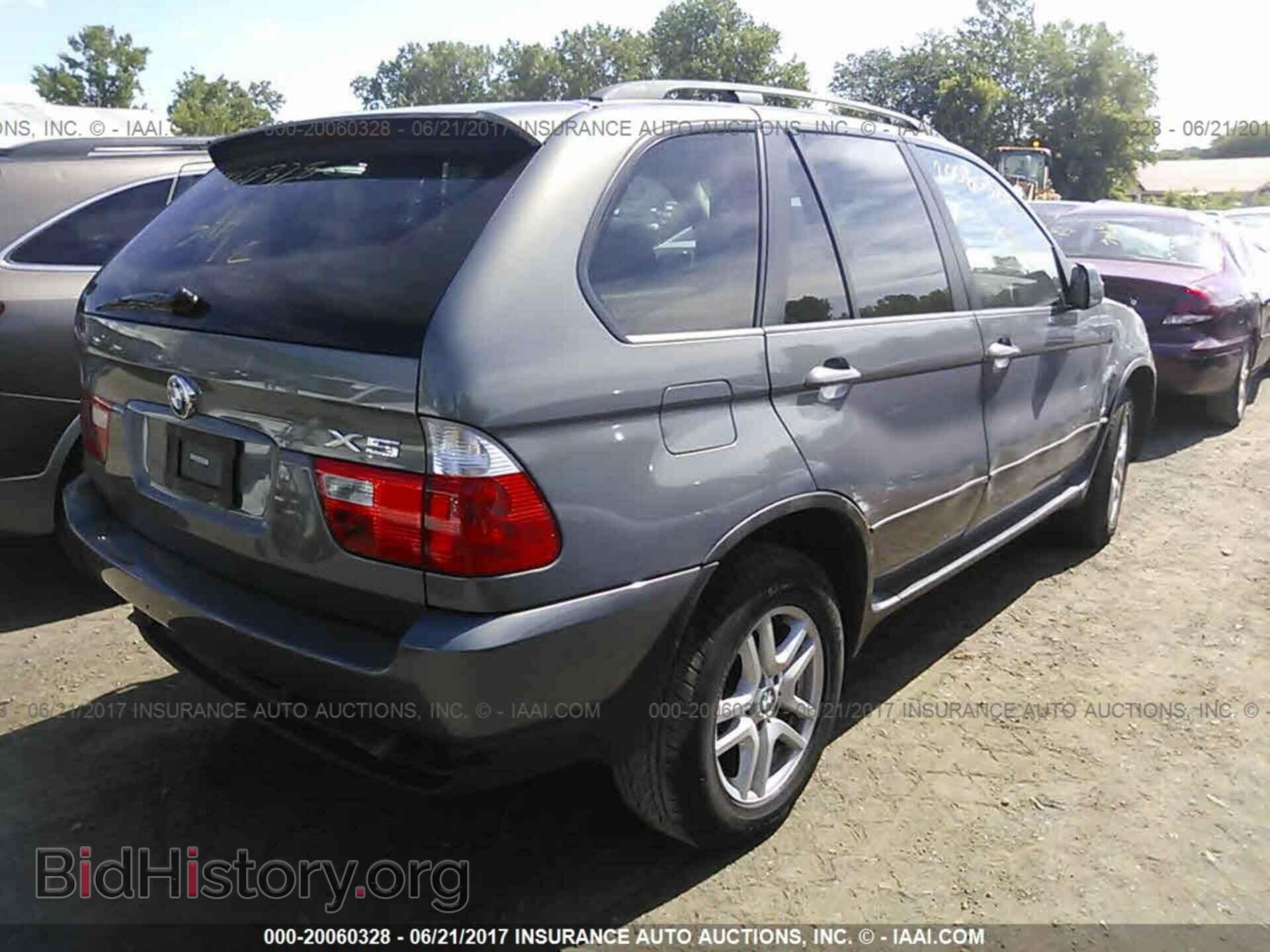 2006 BMW X5 - VIN: 5UXFA13526LY37360 - Фото 4