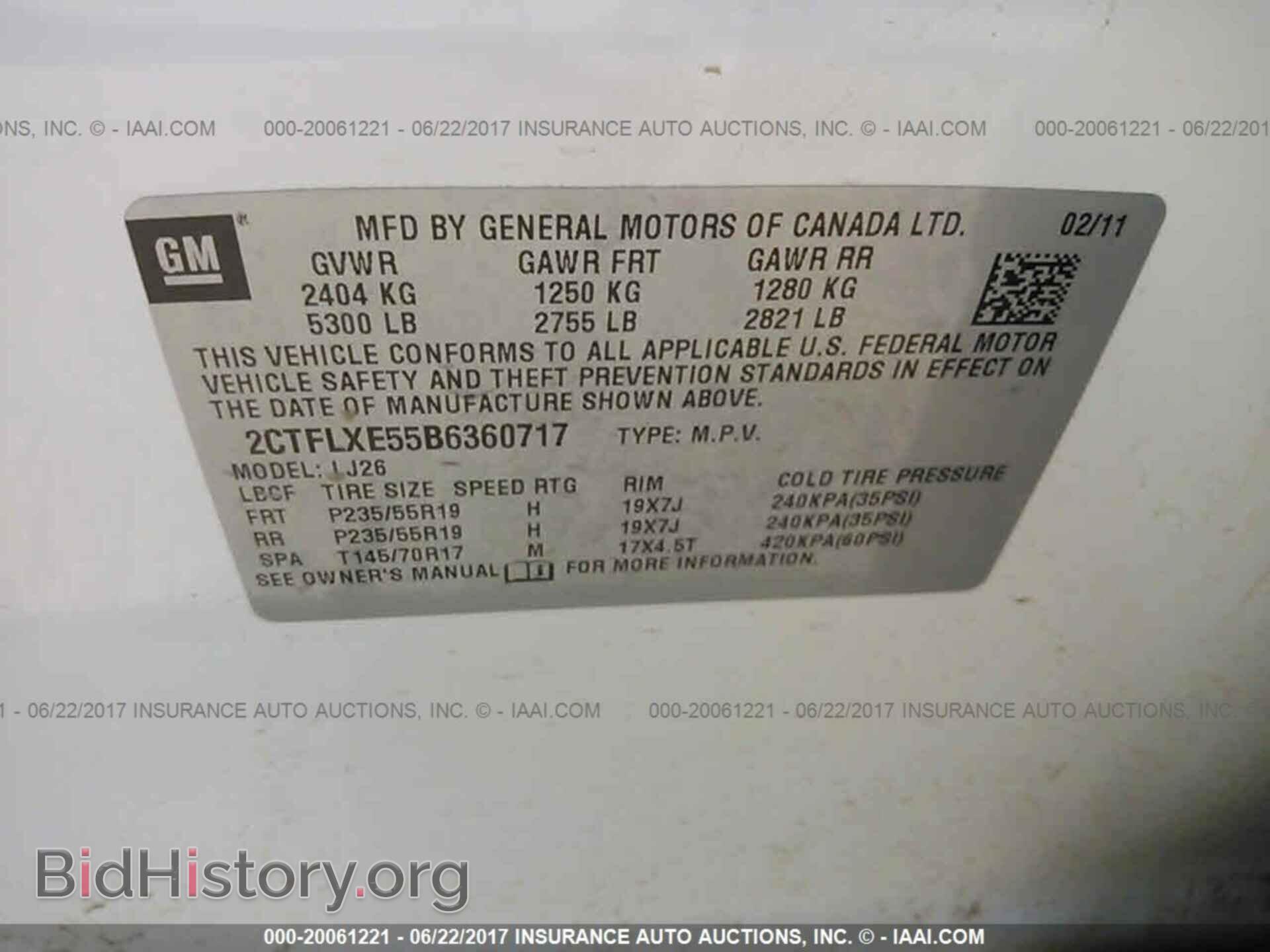 2011 Gmc Terrain - VIN: 2CTFLXE55B6360717 - Photo 9