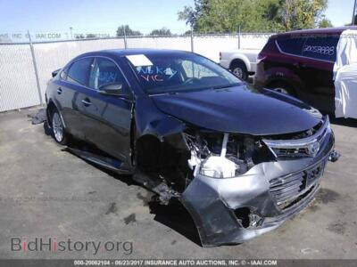 2013 Toyota AVALON, gray — VIN 4T1BD1EB3DU014501, IAAI