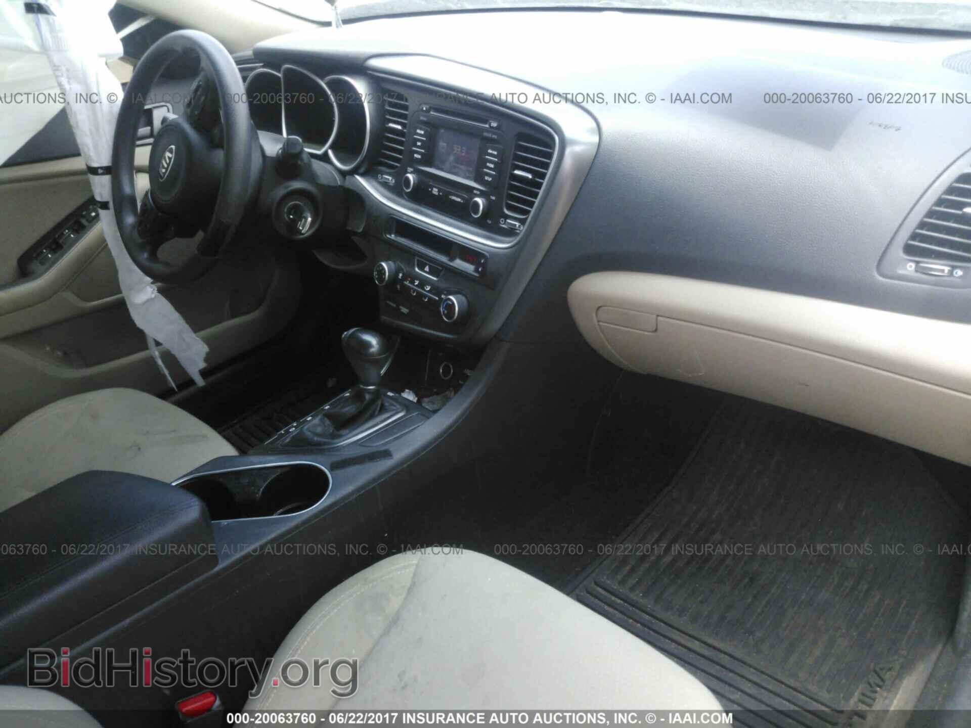2015 Kia Optima - VIN: 5XXGM4A76FG401260 - Фото 5