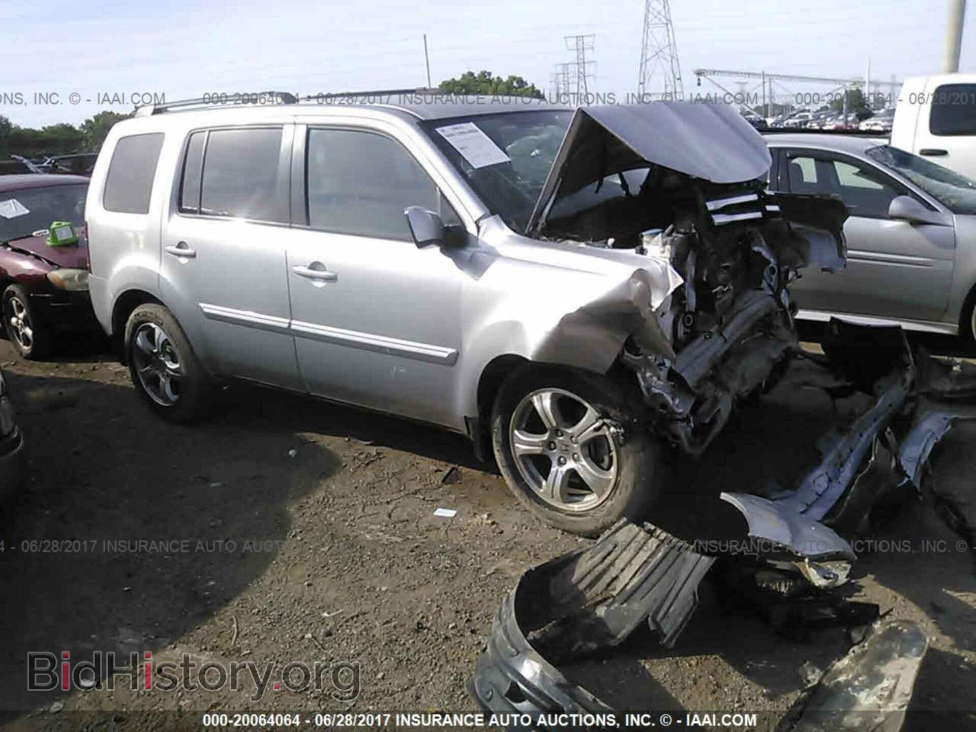 Фотография 5FNYF4H40FB024390 - Honda Pilot 2015