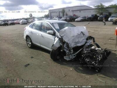 2014 Ford FOCUS, белый — VIN 1FADP3F23EL293377, IAAI