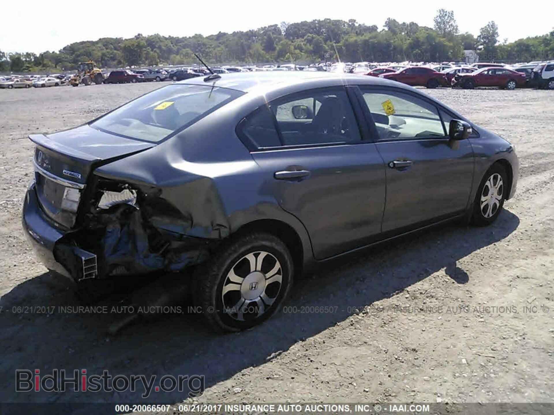 2013 Honda Civic - VIN: 19XFB4F21DE201908 - Фото 4