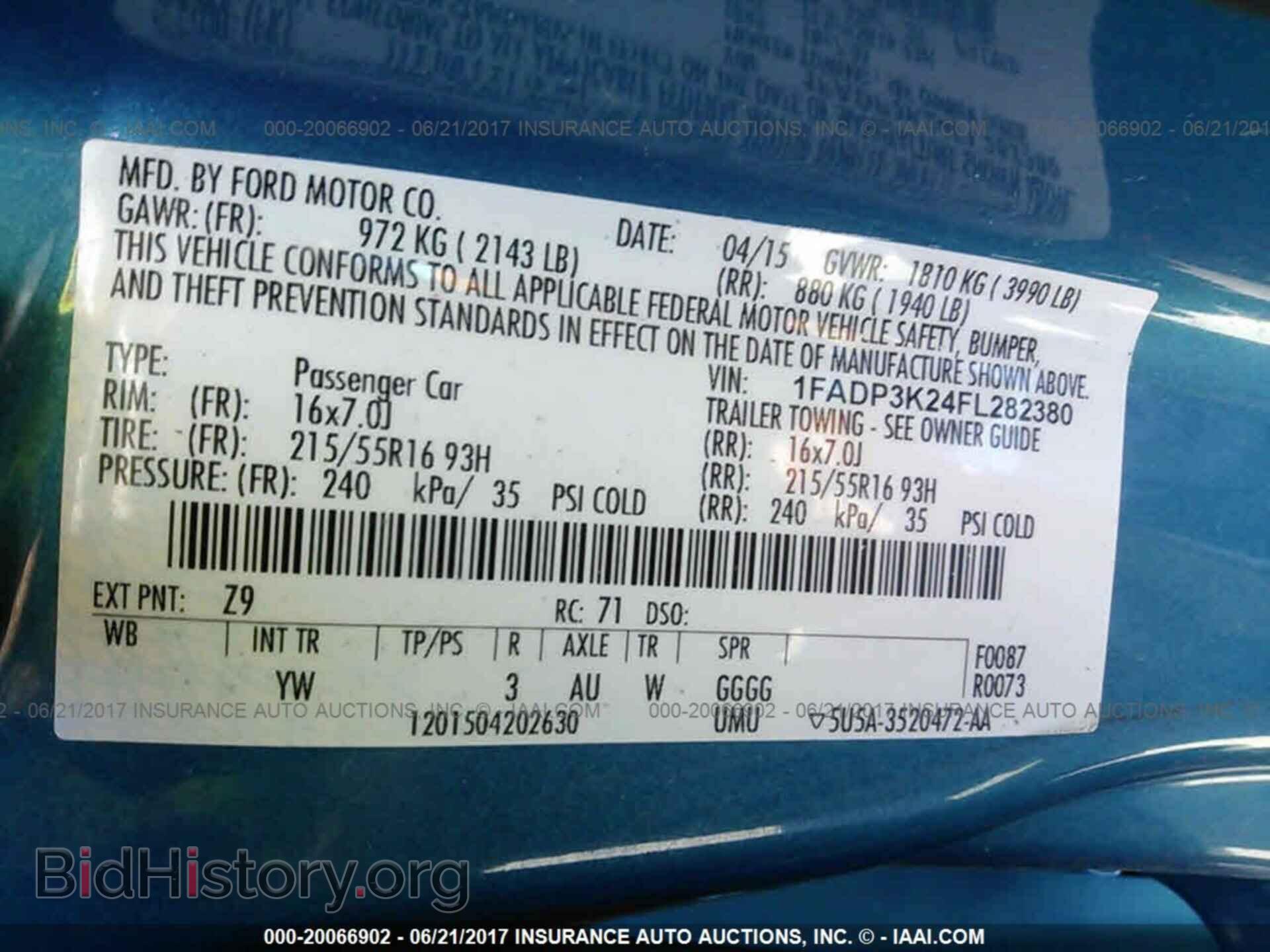 2015 Ford Focus - VIN: 1FADP3K24FL282380 - Photo 9