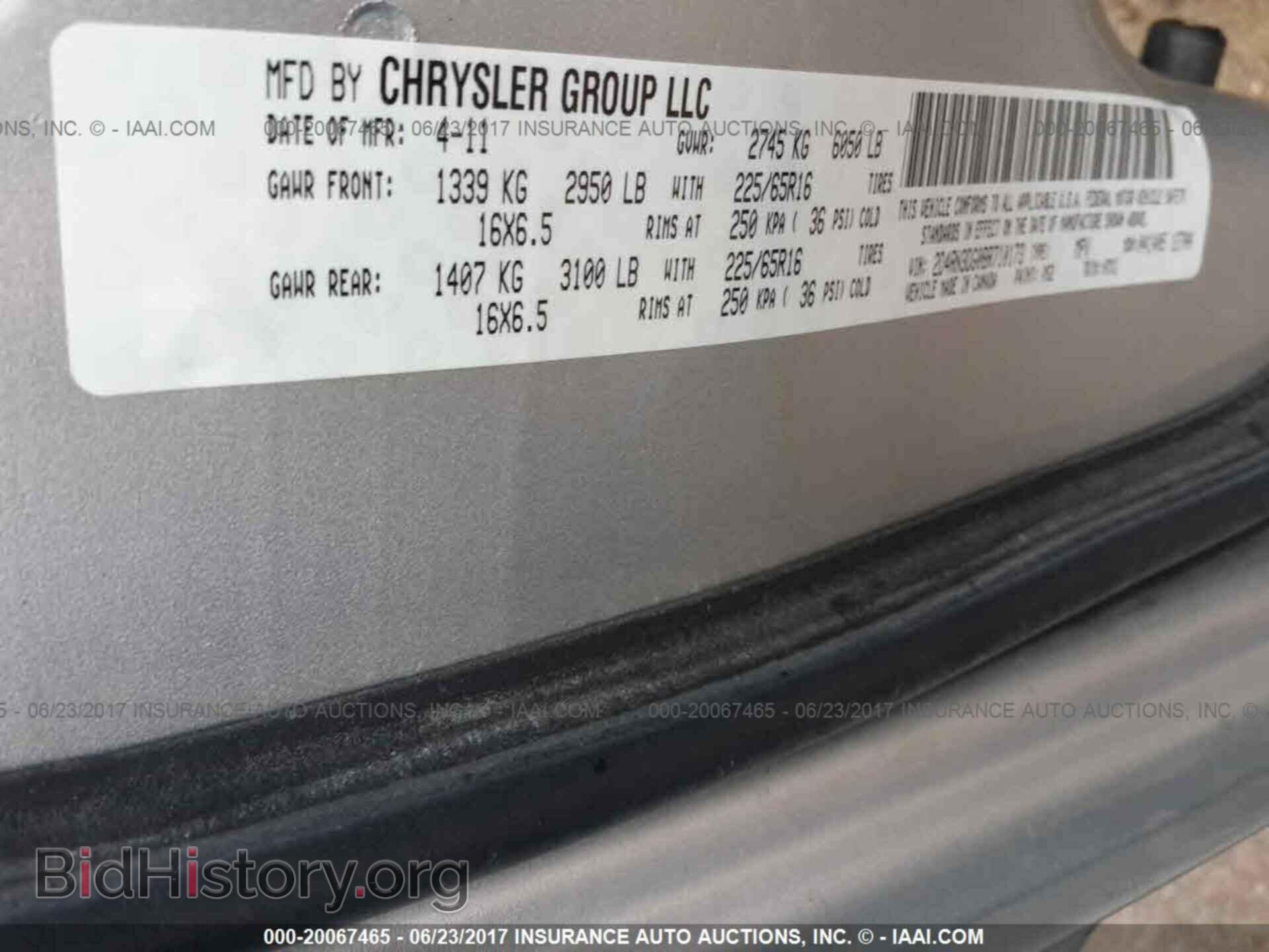 2011 Dodge Grand caravan - VIN: 2D4RN3DG0BR710173 - Фото 9