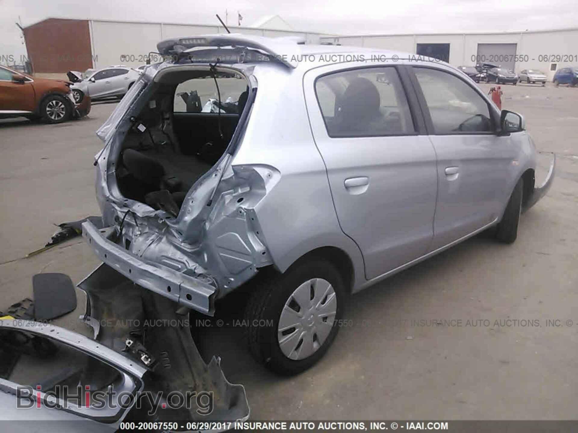 2015 Mitsubishi Mirage - VIN: ML32A3HJ1FH056191 - Фото 4