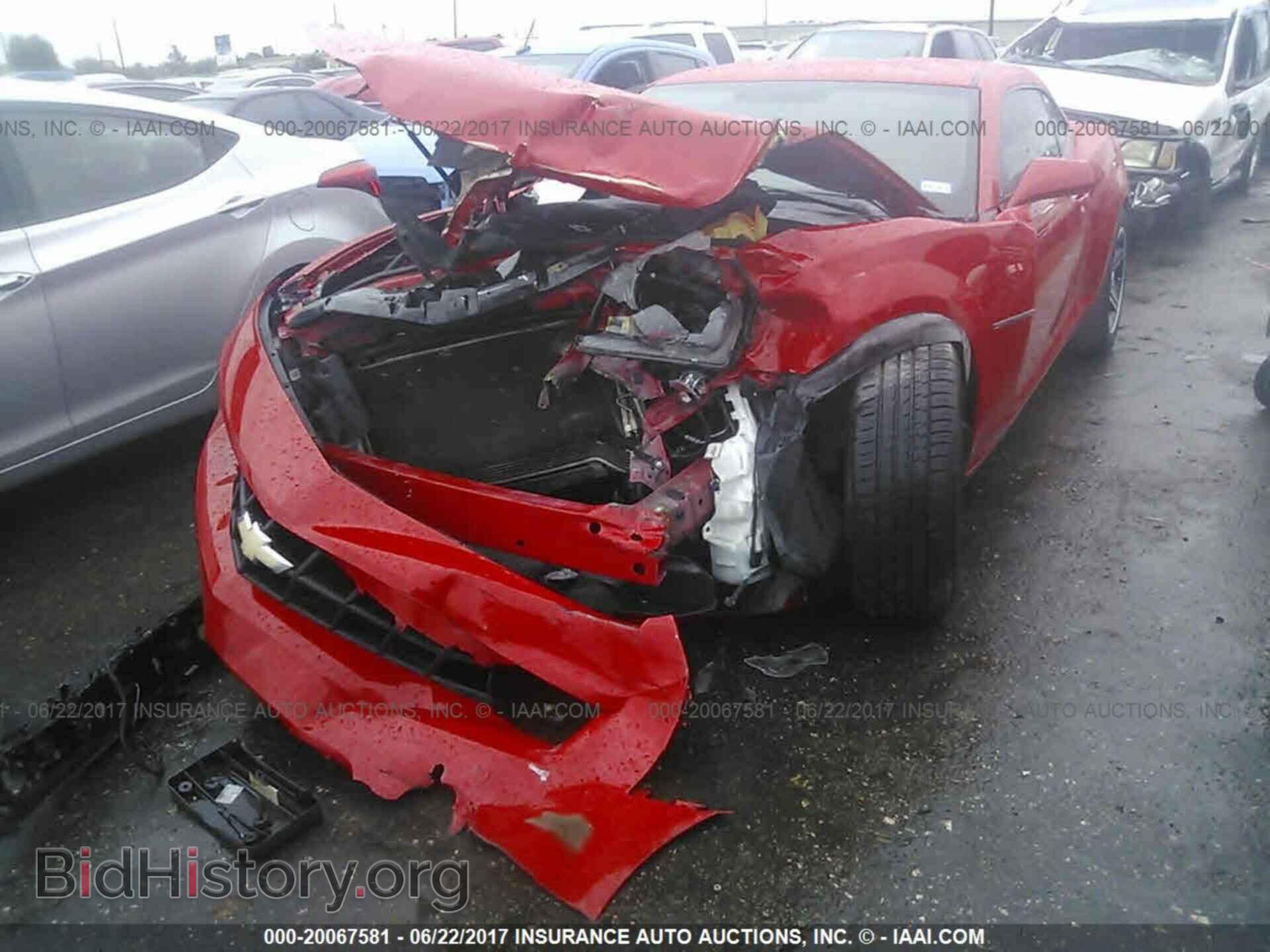 2013 Chevrolet Camaro - VIN: 2G1FE1E38D9141827 - Фото 2