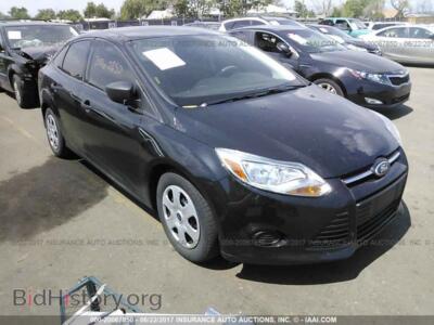 2014 Ford FOCUS, black — VIN 1FADP3E29EL293580, IAAI