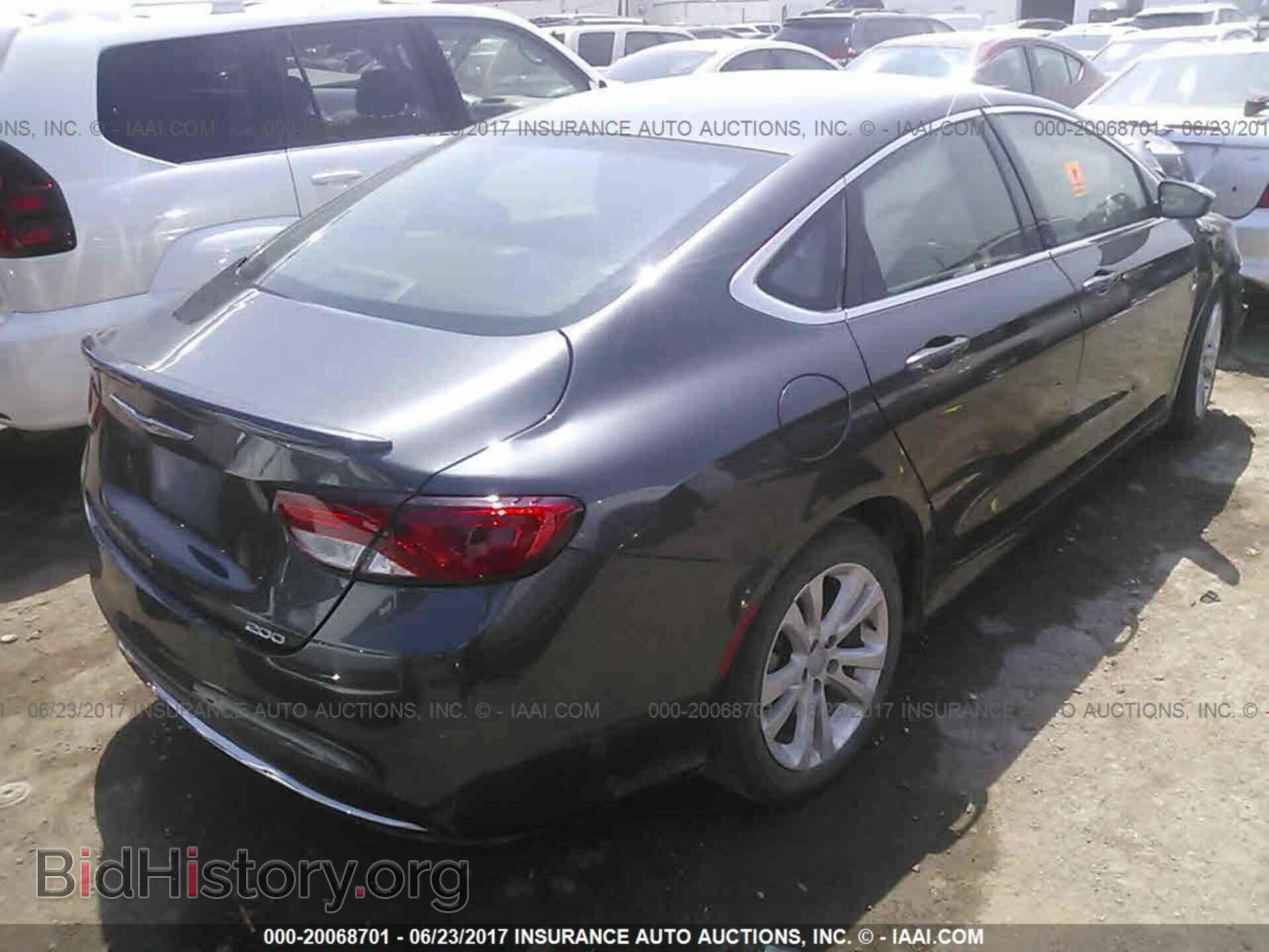 2016 Chrysler 200 - VIN: 1C3CCCAB7GN107716 - Фото 3
