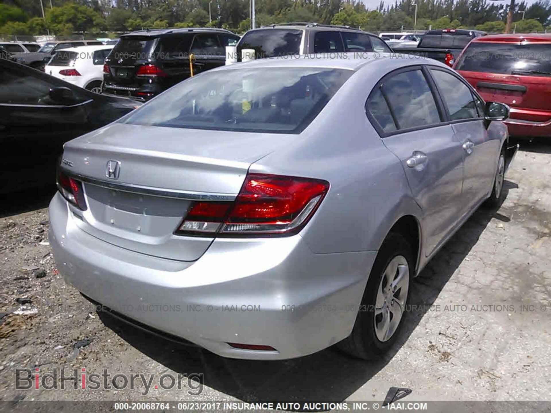 2014 Honda Civic - VIN: 19XFB2F52EE078135 - Фото 4