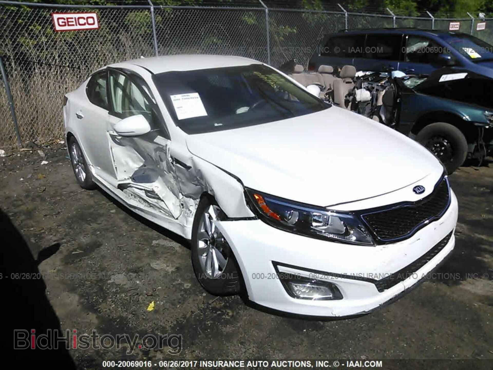 Фотография KNAGM4A75F5614346 - Kia Optima 2015