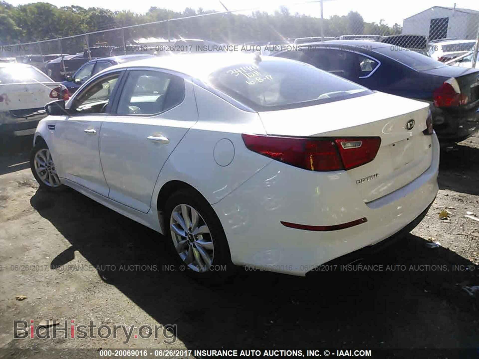 2015 Kia Optima - VIN: KNAGM4A75F5614346 - Фото 3