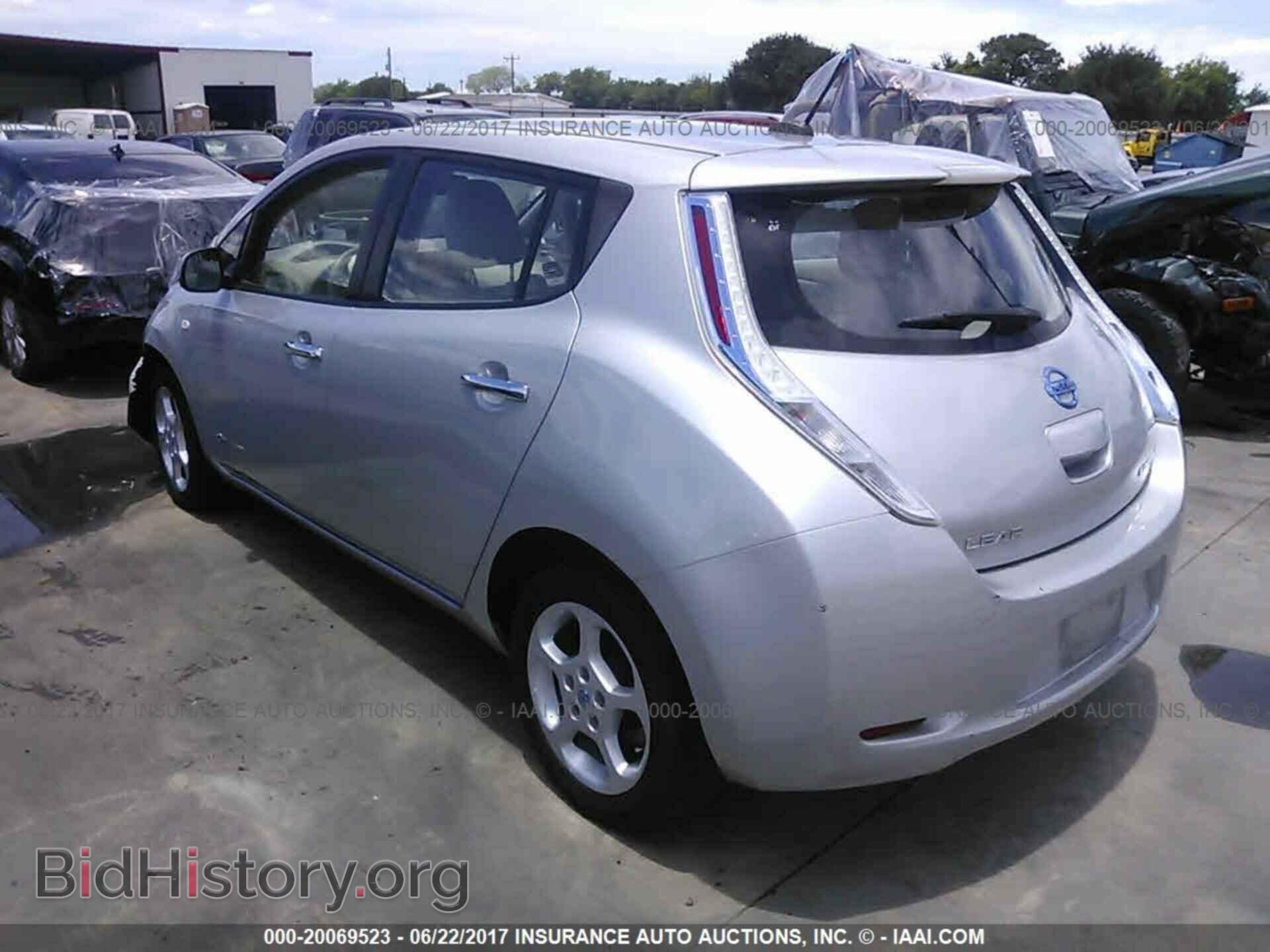 2012 Nissan Leaf - VIN: JN1AZ0CP5CT021385 - Фото 3