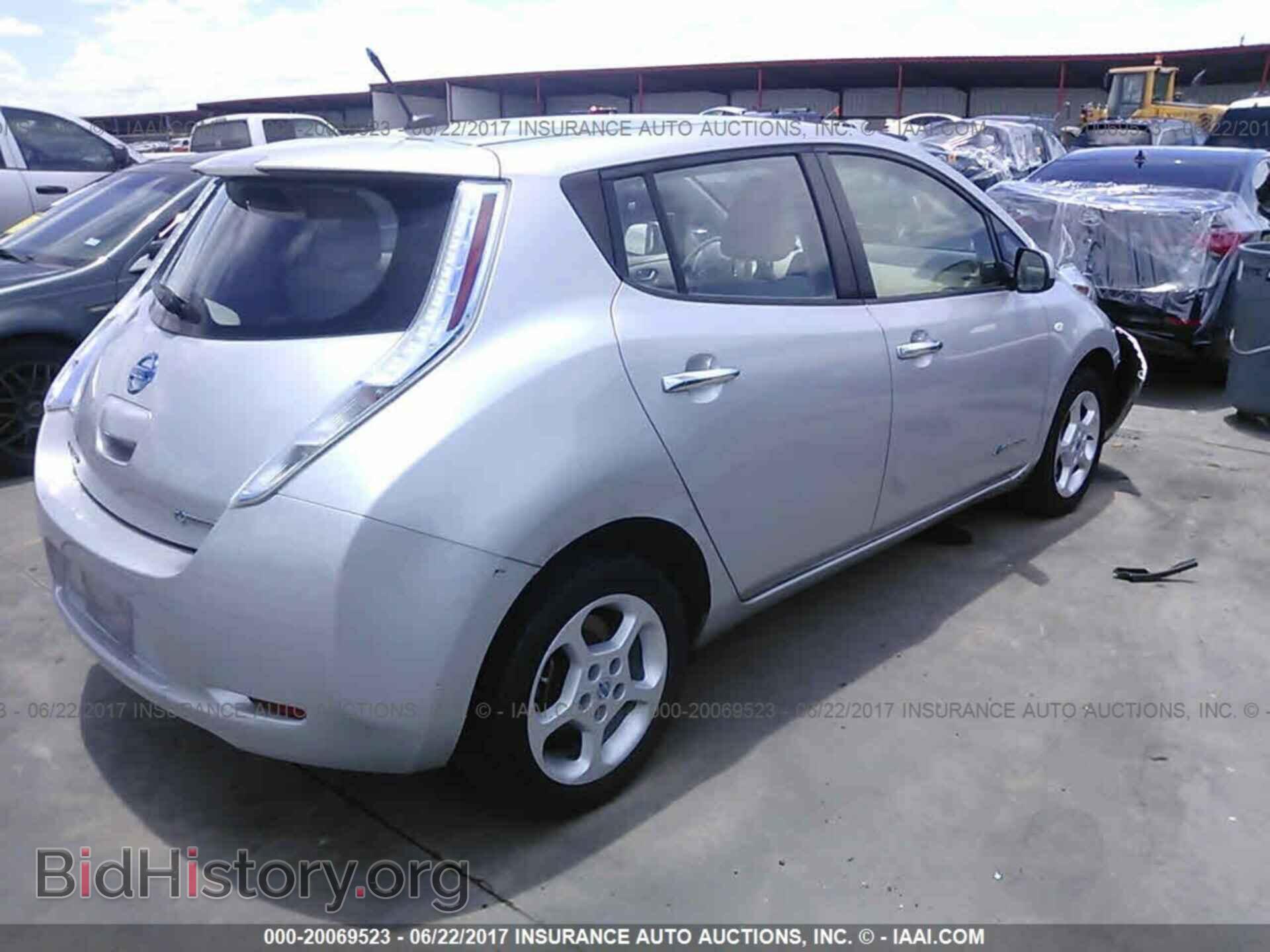 2012 Nissan Leaf - VIN: JN1AZ0CP5CT021385 - Фото 4